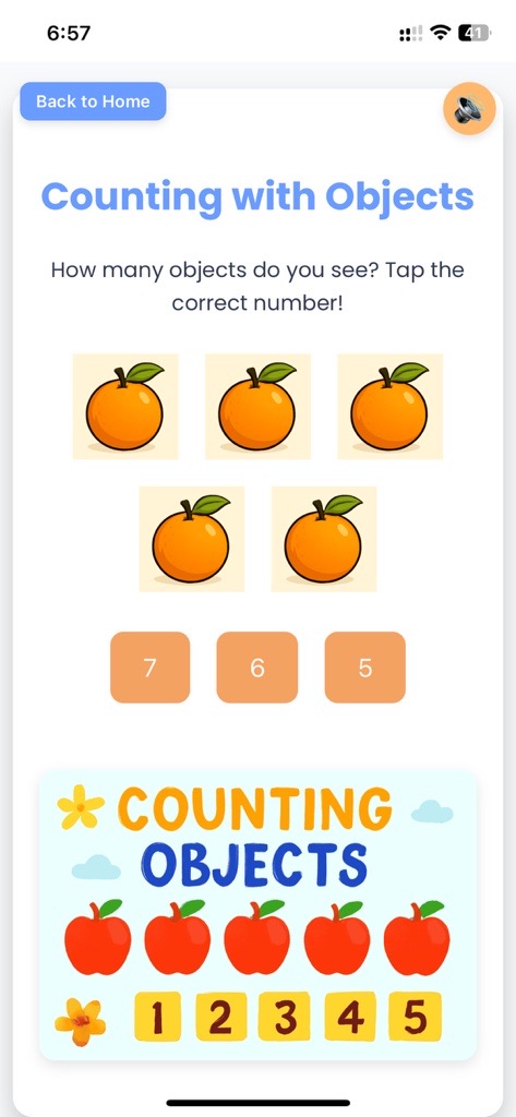 Teachings.AI Counting Objects Game