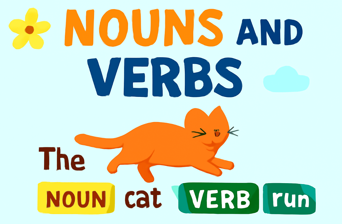 Grammar Fun Illustration