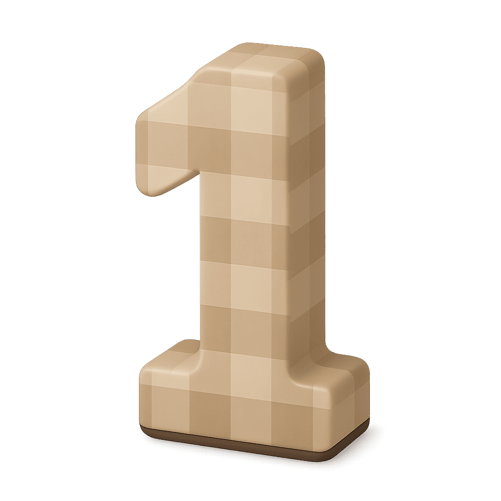 One